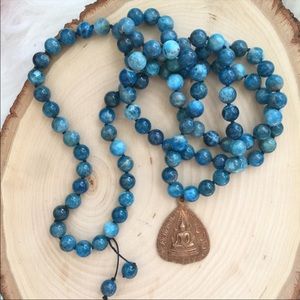 Apatite Mala necklace